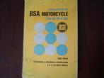 BSA motorcycle repair and tune up A B M C models, BMW