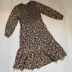 gebloemde OLD NAVY jurk met lange mouwen en gesmockt lijfje, Verzenden, Maat 42/44 (L), Onder de knie
