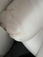 Gratis 2+3 witte banken, Ophalen of Verzenden, Zo goed als nieuw