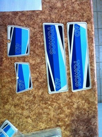 Tomos sticker decal set. beschikbaar voor biedingen