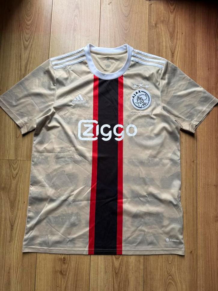 Voetbalshirt ajax amsterdam x daily paper, Sport en Fitness, Voetbal, Zo goed als nieuw, Shirt, Ophalen of Verzenden