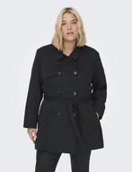 Zwarte trenchcoat Carvalerie van Only Carmakoma Maat 54, Kleding | Dames, Grote Maten, O, O, Nieuw, Ophalen of Verzenden