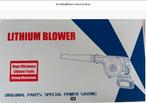 Bladblazer op accu, Ophalen of Verzenden, Nieuw, Accu, Handgedragen