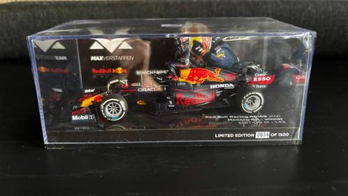 Max Verstappen 1:43 Edition 61 Monaco GP 2021, Hobby en Vrije tijd, Modelauto's | 1:43, Zo goed als nieuw, Auto, MiniChamps, Ophalen of Verzenden