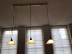 Hanglamp, voor eettafel, Ophalen of Verzenden, Gebruikt, Glas, 75 cm of meer