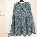 Mooie lange rok Stradivarius S, Blauw, Ophalen of Verzenden, Zo goed als nieuw, Maat 36 (S)