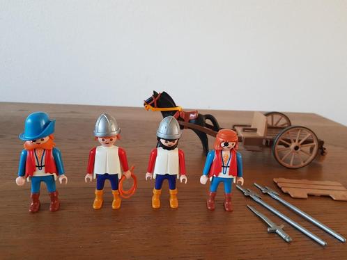 Playmobil 3674 vintage ridders gevangenen transport, Kinderen en Baby's, Speelgoed | Playmobil, Gebruikt, Ophalen of Verzenden