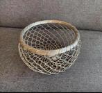 Leuke Antieke Franse stalen dtaad schaal., Ophalen of Verzenden