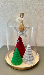 Kerstdecoratie met glazen stolp, Ophalen of Verzenden, Zo goed als nieuw