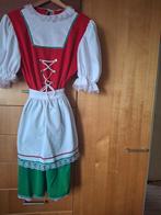 carnaval jurkje dirndl, Maat 38/40 (M), Carnaval, Ophalen of Verzenden, Onbekend