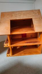 Karakteristiek Zwitsers houten poppenhuis, Kinderen en Baby's, Speelgoed | Houten speelgoed, Ophalen, Gebruikt, Overige typen