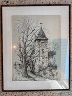 Ru de Vries Weltermolen Heerlen, Antiek en Kunst, Kunst | Etsen en Gravures, Ophalen of Verzenden