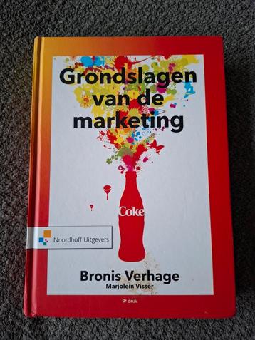 Bronis Verhage - Grondslagen van de marketing beschikbaar voor biedingen