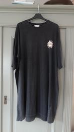 Shoeby lang (gewassen) grijs tuniek/shirt, maat 46 + opdruk, Kleding | Dames, Blouses en Tunieken, Verzenden, Maat 46/48 (XL) of groter