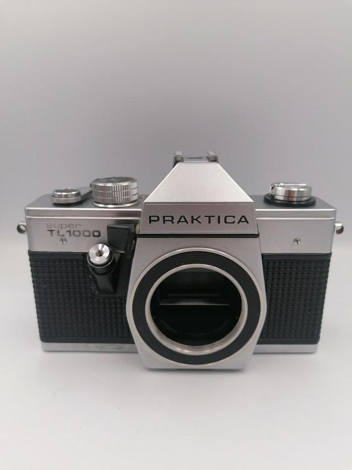 Pentacon Praktica Super TL1000 vintage SLR camera body, Audio, Tv en Foto, Fotocamera's Analoog, Gebruikt, Spiegelreflex, Overige Merken