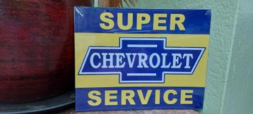 reclamebord Chevrolet (nieuw in verpakking)