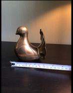 Vintage Messing Duif Beeldje / Boekensteun, Verzamelen, Beelden en Beeldjes, Ophalen of Verzenden, Zo goed als nieuw, Dier