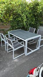 Bois le Duc tuinset, Ophalen of Verzenden, Gebruikt, Aluminium, Eettafel