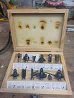 Frees set - Diverse frezen in houten kist, Ophalen of Verzenden, Elektrisch