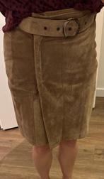 Suède rok, Beige, Kookai, Ophalen of Verzenden, Zo goed als nieuw