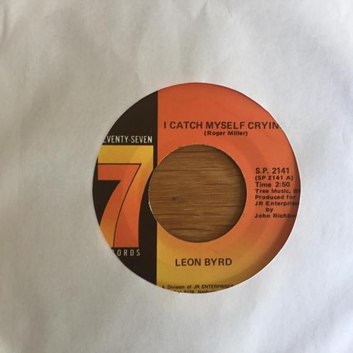 Leon Byrd - I Catch Myself Crying 7”, Cd's en Dvd's, Vinyl Singles, Gebruikt, Single, Pop, 7 inch, Ophalen