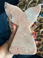 Extra Large Pink Ametyst Whale Tale with quarts & druzzies, Verzamelen, Mineralen en Fossielen, Ophalen of Verzenden