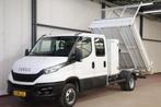 Iveco Daily 35C16 3.0 160PK KIPPER DUBBEL CABINE 3500KG, Gebruikt, Euro 6, 4 cilinders, Iveco