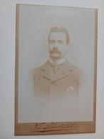 Kabinetsfoto Amsterdam Man 1897, Gebruikt, Foto, Ophalen of Verzenden, Voor 1940