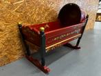 Hindeloper wiegje - ReK4, Antiek en Kunst, Antiek | Meubels | Bedden, Ophalen of Verzenden