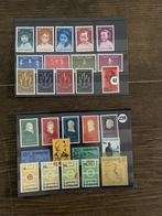 postzegels Suriname op 2  kaarten (239-42), Verzenden, Postfris