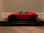 Porsch 911 speedster Spark  dealer editie schaal 1 op 12, Ophalen of Verzenden, Zo goed als nieuw, Auto