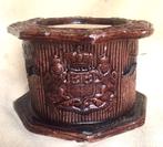 Theelicht Wapen van Rotterdam Antiek Fries Aardewerk, Antiek en Kunst, Antiek | Keramiek en Aardewerk, Ophalen of Verzenden