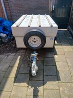 begage aanhanger, Ophalen, Gebruikt