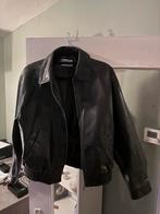 Rita Ora nep leren jas - Maat XS, Ophalen, Maat 34 (XS) of kleiner, Zwart, Jasje