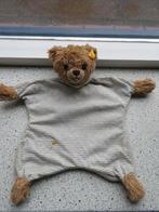 Knuffeldoek Baby slaap zacht beer merk Steiff Knopf im Ohr, Ophalen of Verzenden, Zo goed als nieuw, Beer