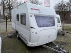 DETHLEFFS 420 DB VASTBED TREINZIT VOORTENT SLECHTS 780KG, Caravans en Kamperen, Caravans, Overige typen, Bedrijf, Treinzit, Tot en met 4