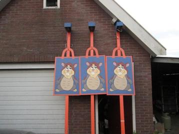 straatversiering feestpalen hamsters 48 x