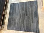 Tapijttegels grijs 25x100 cm plank 10m2, Ophalen, Gebruikt, Q, Q