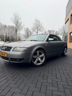 Audi A4 2.4 V6 125KW Cabrio AUT 2003 Grijs, Auto's, Cabriolet, 4 stoelen, A4, Particulier