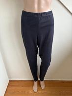 LaDress broek legging maat XL 42/44 donkerblauw leren look, Blauw, Maat 42/44 (L), Ophalen of Verzenden, Zo goed als nieuw