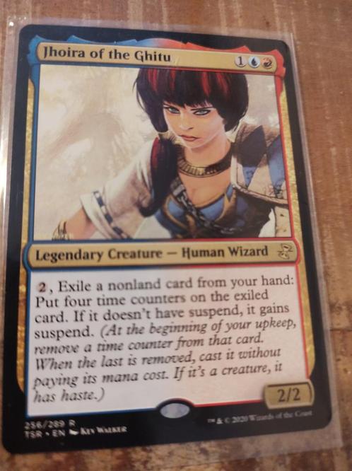 Jhoira of the Ghitu commander deck, Hobby en Vrije tijd, Verzamelkaartspellen | Magic the Gathering, Zo goed als nieuw, Speeldeck