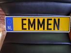 kentekenplaat EMMEN, Ophalen, Nieuw, Gebruiksvoorwerp