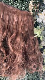 Clip in hairextensions synthetisch silky, Ophalen of Verzenden, Nieuw, Pruik of Haarverlenging