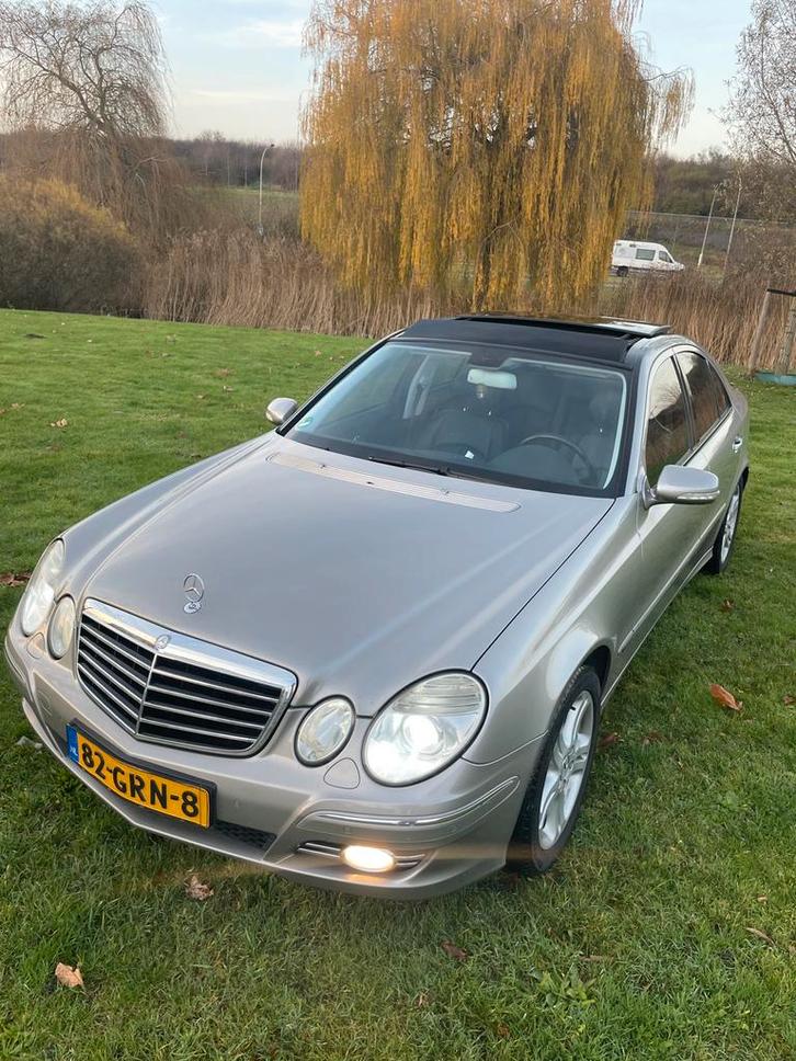 Mercedes-Benz E-Klasse 3.0 CDI E280 Sedan AUT 2008 Grijs, Auto's, Mercedes-Benz, Particulier, E-Klasse, ABS, Airbags, Airconditioning