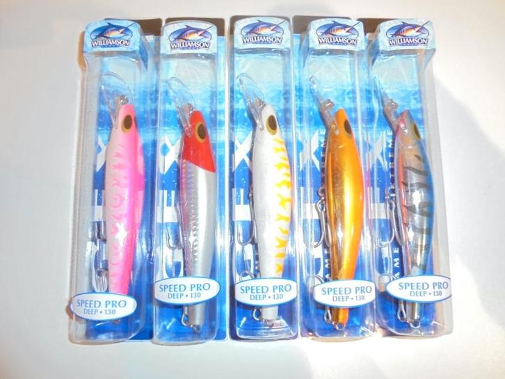 Williamson Speed Pro Deep 130 Trolling 13cm 30g Rapala., Watersport en Boten, Hengelsport | Zeevissen, Nieuw, Overige typen, Ophalen of Verzenden