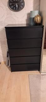 Zwarte ladekast ikea, Huis en Inrichting, Kasten | Ladekasten, Ophalen, 50 tot 100 cm, Zo goed als nieuw, Minder dan 100 cm