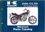 Kawasaki Z550 C LTD Parts List (740p) motor, Verzenden, Kawasaki