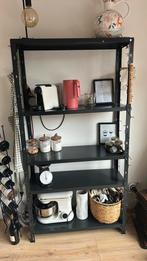 Stellingkast zwart, Ophalen, Zo goed als nieuw