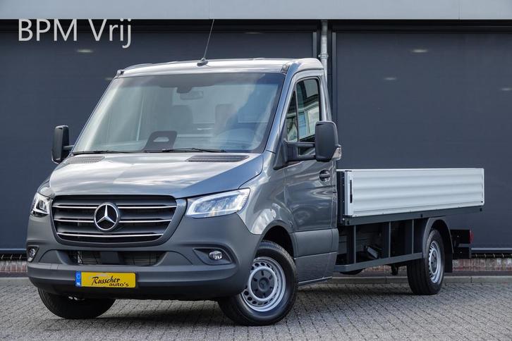 Mercedes-Benz Sprinter L3 | 319Cdi 190Pk 9G-Tronic | Open La, Auto's, Bestelauto's, Bedrijf, Te koop, ABS, Adaptive Cruise Control