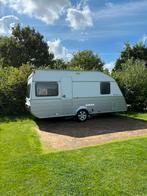 Kip Sky Line 44tdb Mover/zakluifel/voortent/fietsdr., 2007, Caravans en Kamperen, Treinzit, Particulier, 4 tot 5 meter, Lengtebed